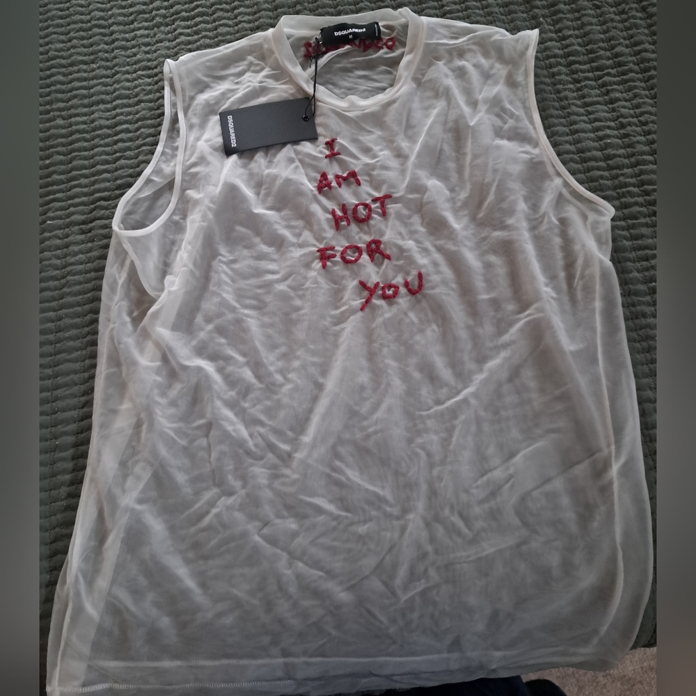 NWT DSQUARED2 Sheer Tank - Picture 3 of 8